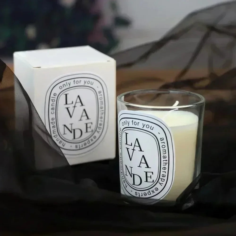 Vela Aromática Transparente Romántica