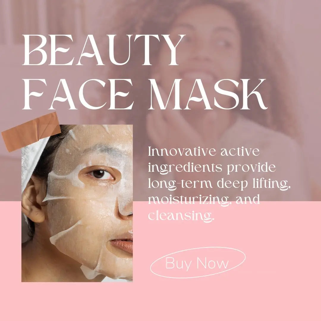 Mascarilla facial de biocolágeno