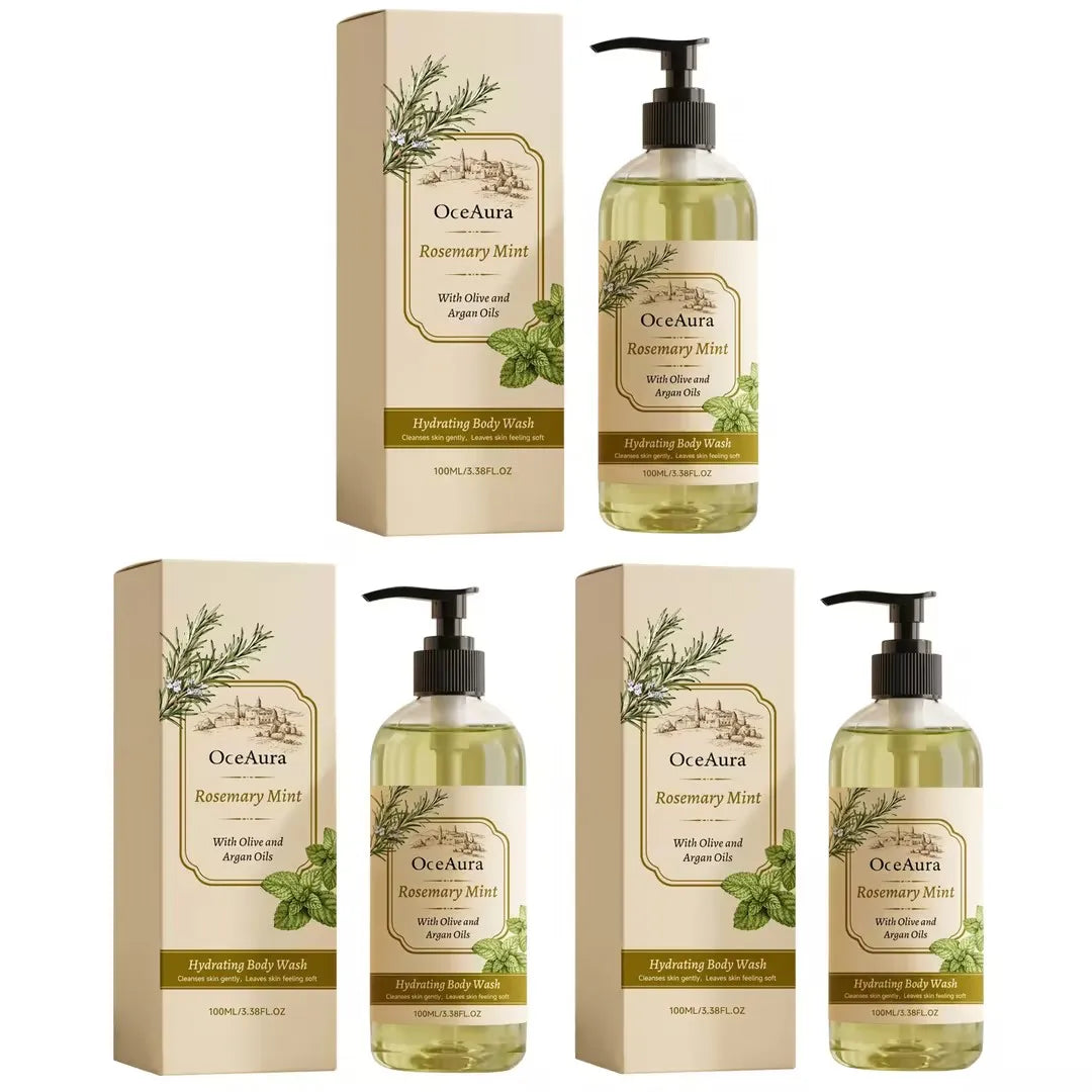 Gel de Ducha Hidratante Natural con Romero y Menta