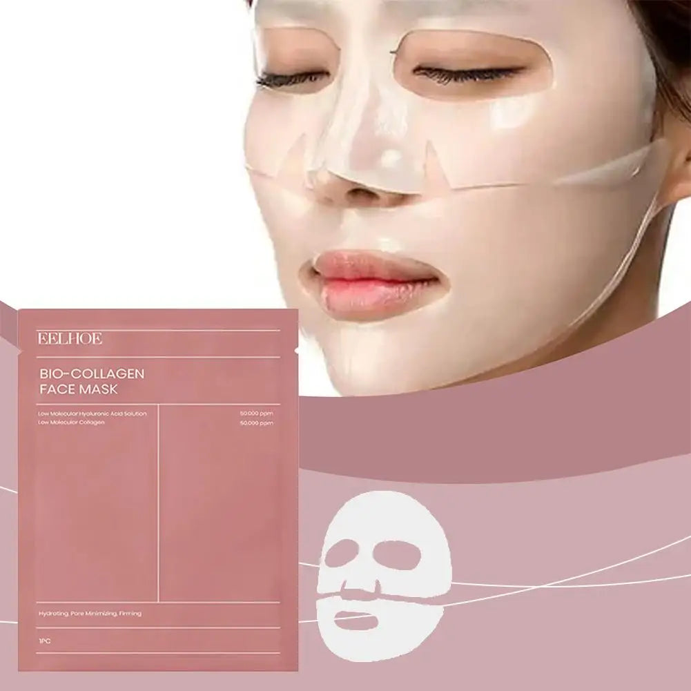 Mascarilla facial de biocolágeno