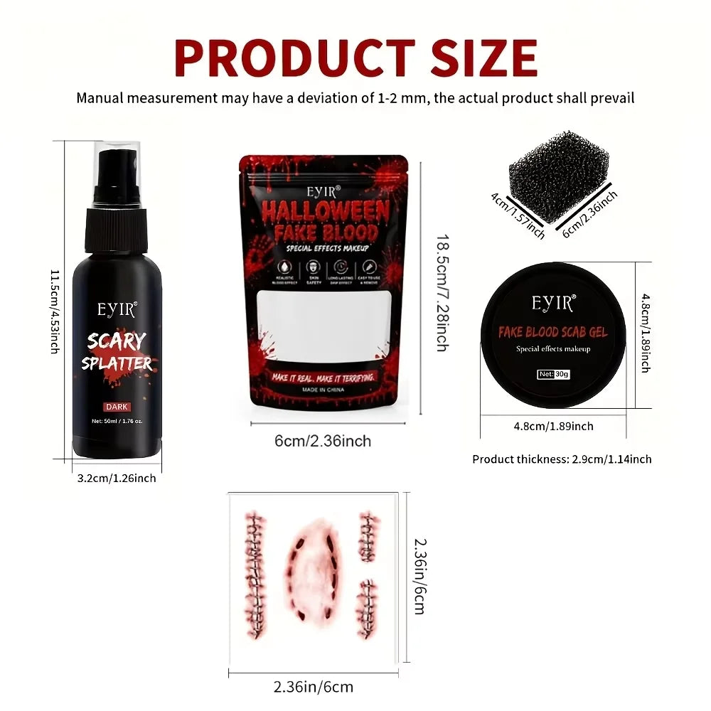 Kit de Maquillaje Halloween