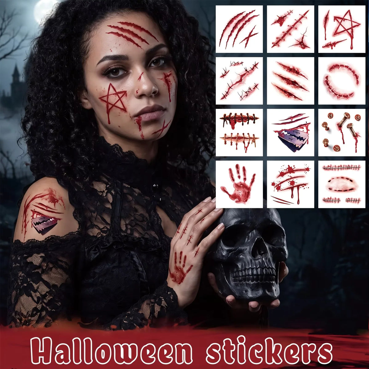 Kit de Maquillaje Halloween