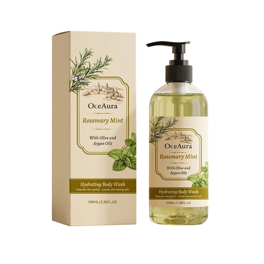 Gel de Ducha Hidratante Natural con Romero y Menta
